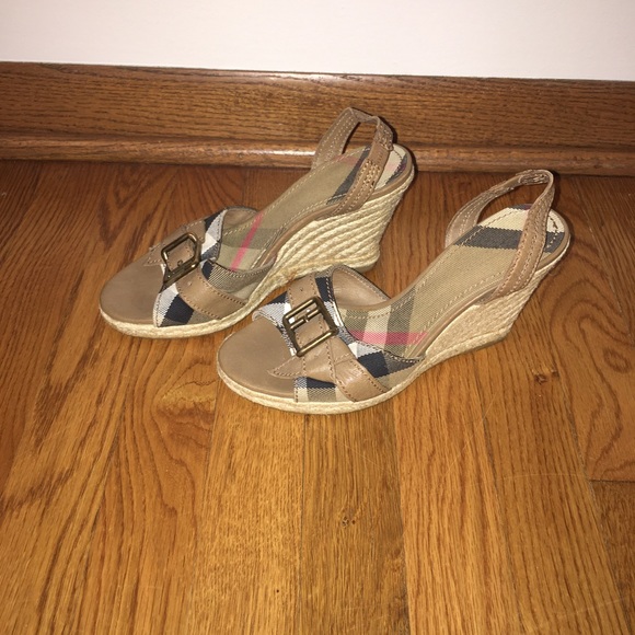 Burberry Nova Check Espadrille Sandals 👡 🇮🇹 - Picture 6 of 8